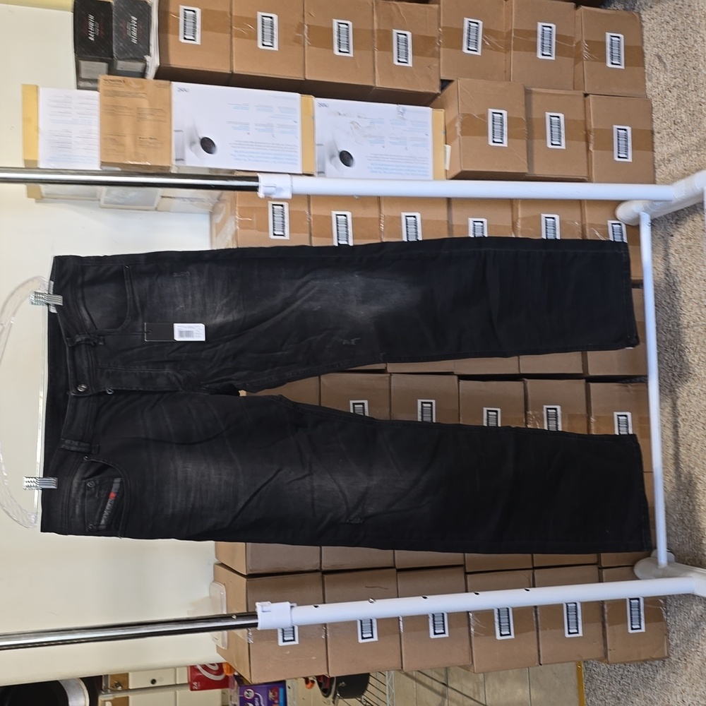 Diesel Black Jeans Size 36 x 32.   17